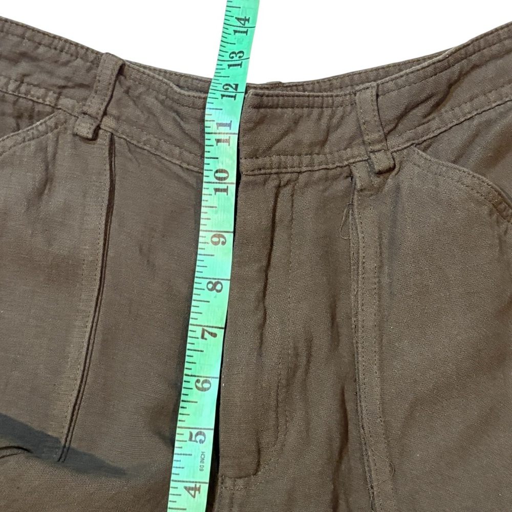 Zara Women's Cargo wide legs- Dark Green pants size XS - Picture 6 of 10
